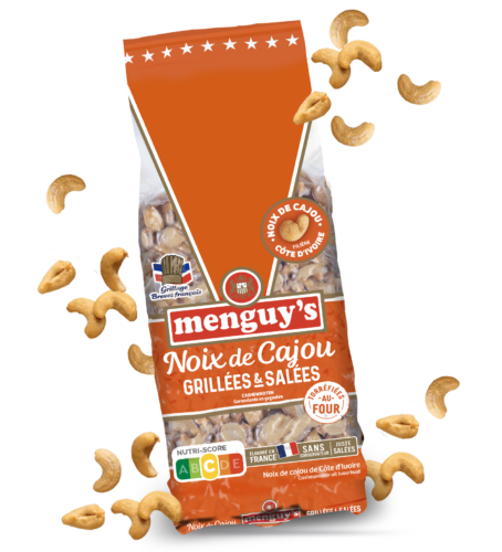 Produit Roasted and salted cashew nuts