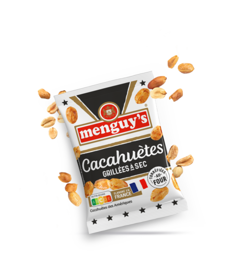 Produit Dry roasted peanuts - 40g