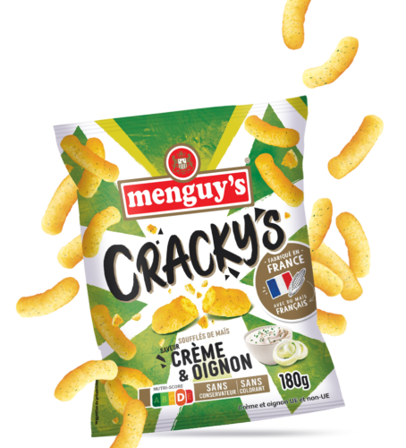 Produit Cracky's Cream& Onion Puffs