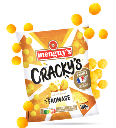 Produit Cracky's Cheese Puffs