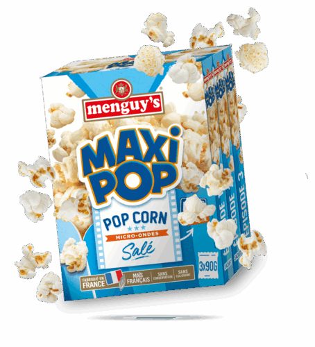 Produit Popcorn micro-ondes salé 