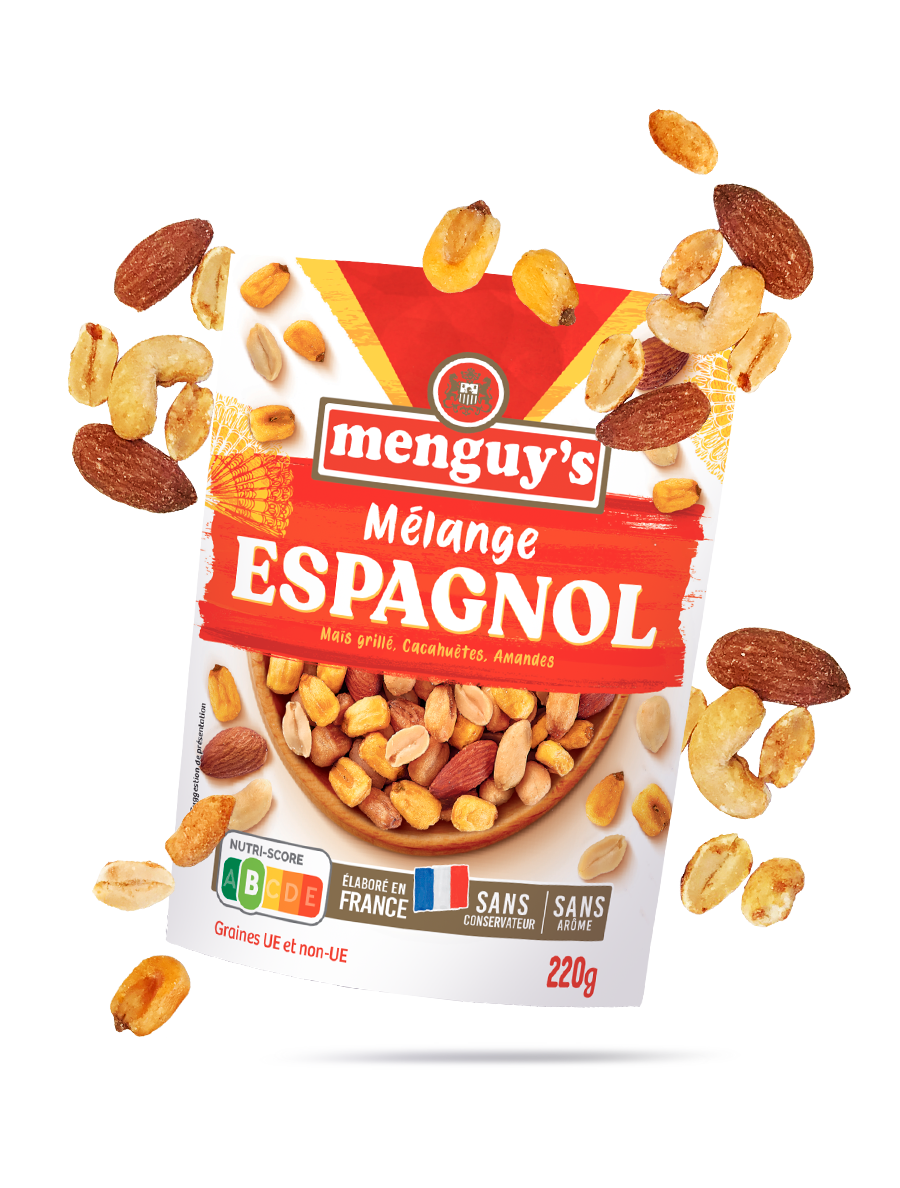 sachet mélange espagnol Menguy's