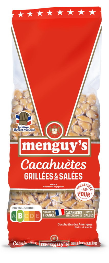 Menguy's cacahuètes grillées et salées pour l'Apéro