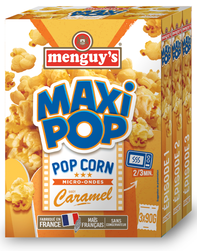 Popcorn micro-ondes caramel*