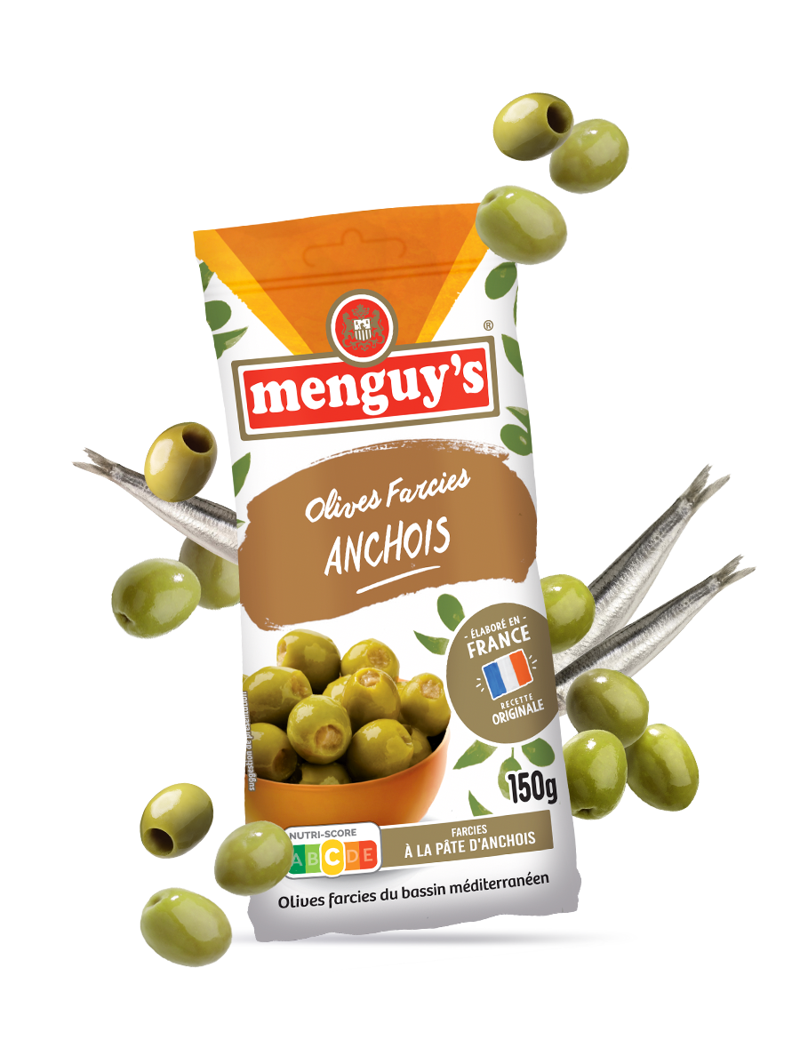 sachet olives farcies aux anchois