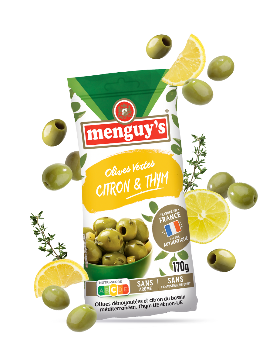  Produit Lemon & thyme green olives