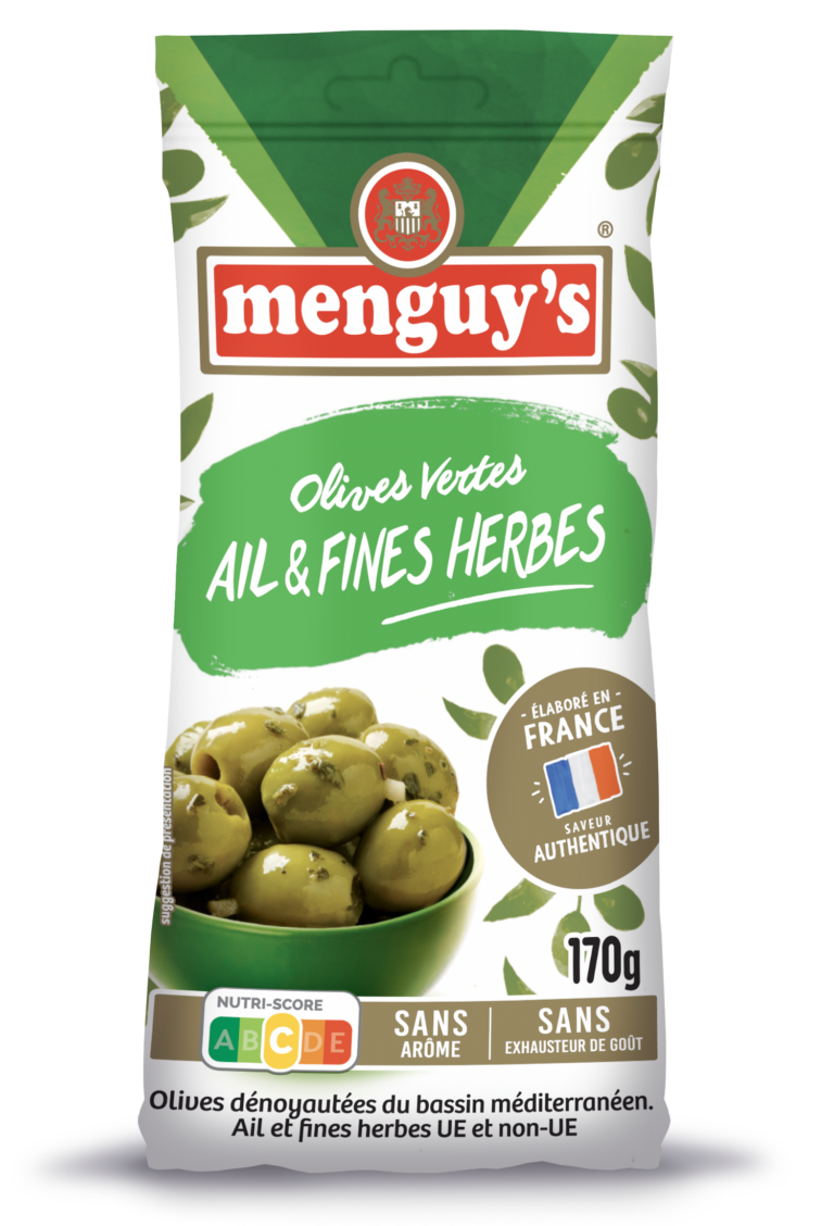 Green garlic olives & fine herbs