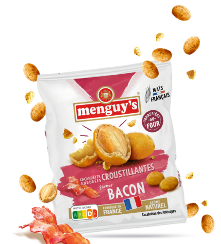  Produit Cacahuètes enrobées Bacon