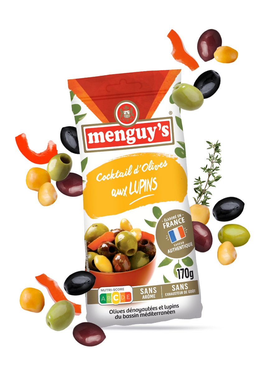 cocktail d'olives et lupins Menguy's