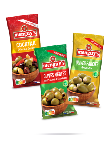 newsOLIVgauche Olives dénoyautées