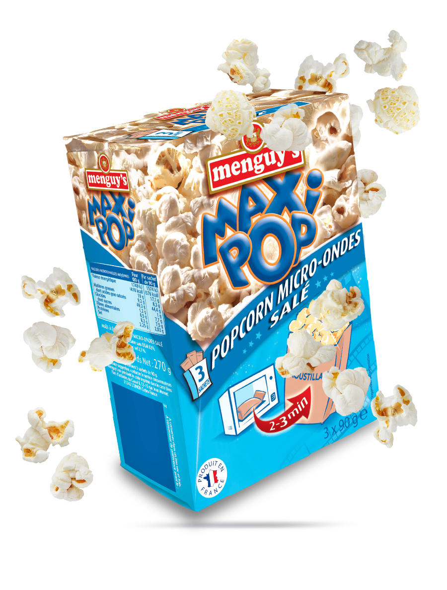  Produit Popcorn micro-ondes salé 