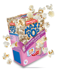  Produit Microwaveable sweetened popcorn