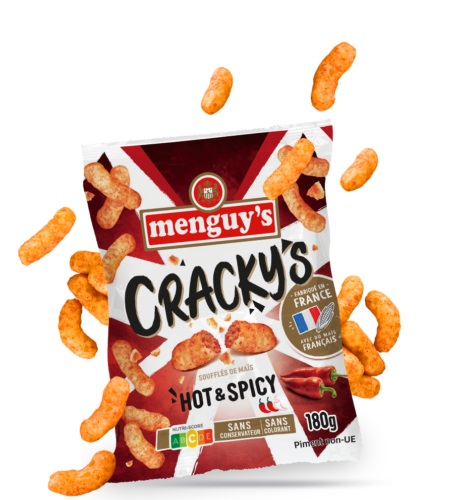 Produit Cracky's Hot & Spicy Puffs