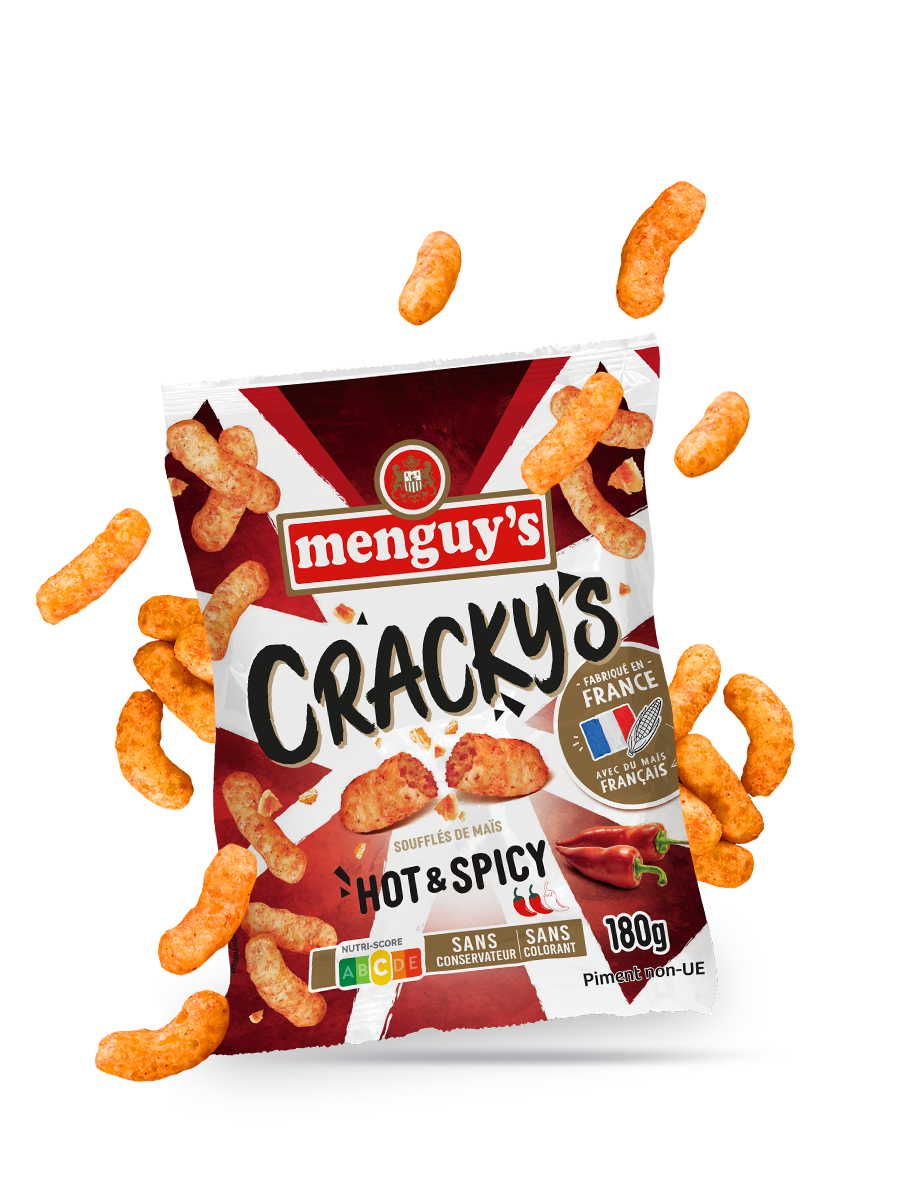  Produit Cracky's Hot & Spicy Puffs