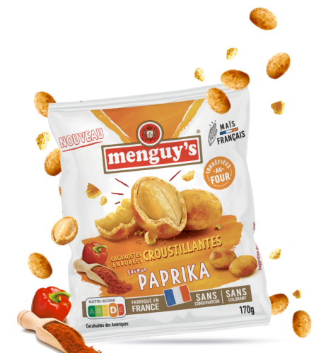 Produit Paprika Coated Peanuts
