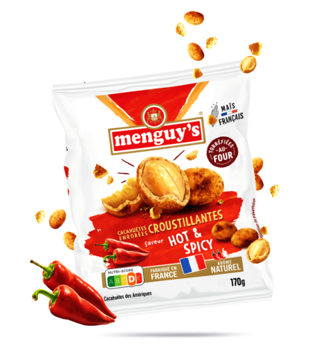 Produit Hot&Spicy Coated Peanuts