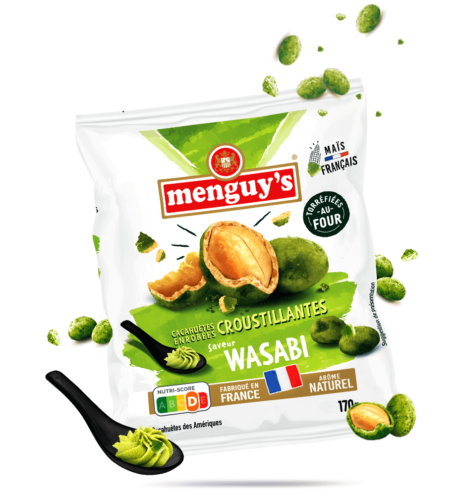 Produit Wasabi Coated Peanuts