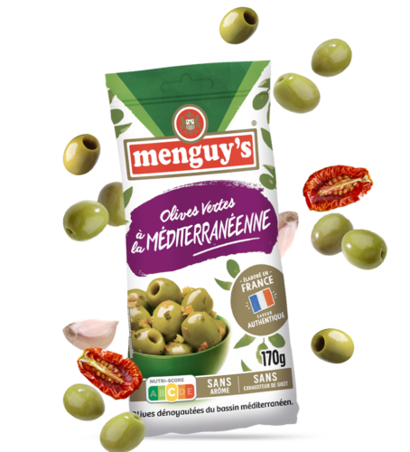 Produit Green olives meditareneenne style
