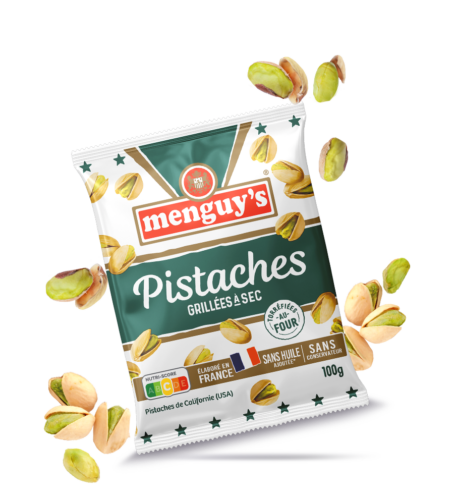 Produit Dry roasted salted pistachios - 100g