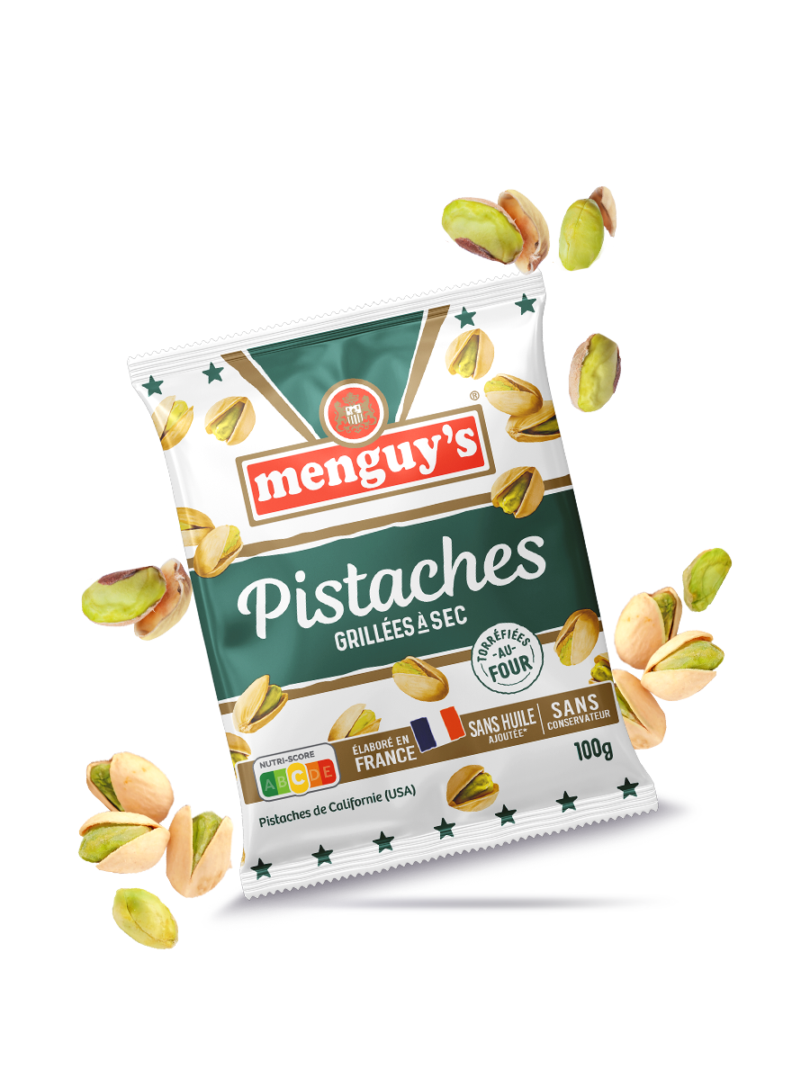 Pistaches grillées à sec 100g