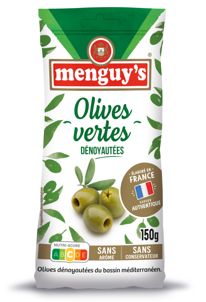 Menguy's olives vertes dénoyautées Apéro 150 g