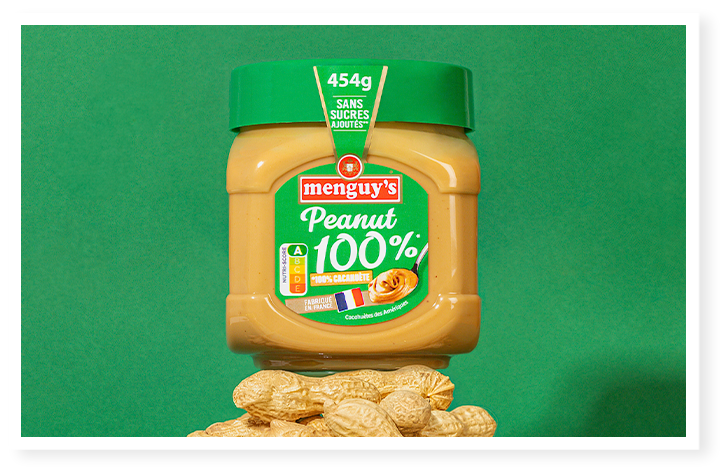 Beurre de cacahuète 100% Menguy's