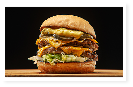 Le burger au Peanut Butter Creamy