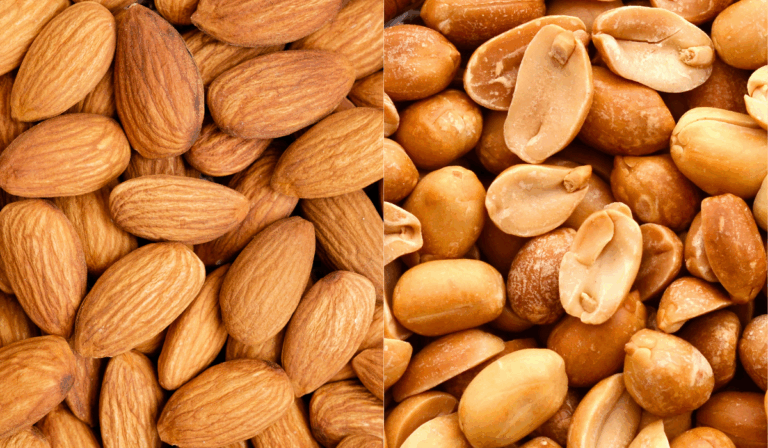 Amandes et cacahuètes