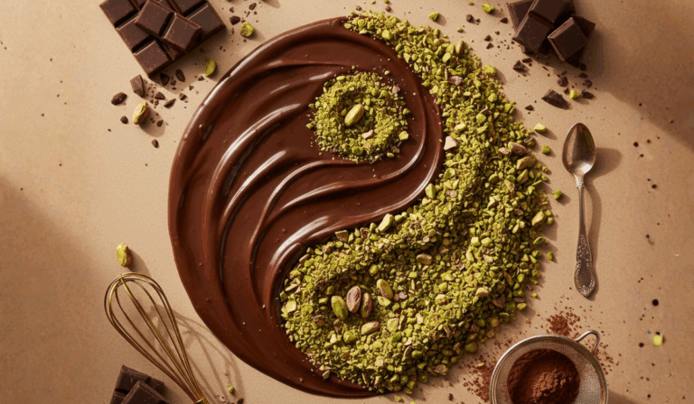 pistache et le chocolat