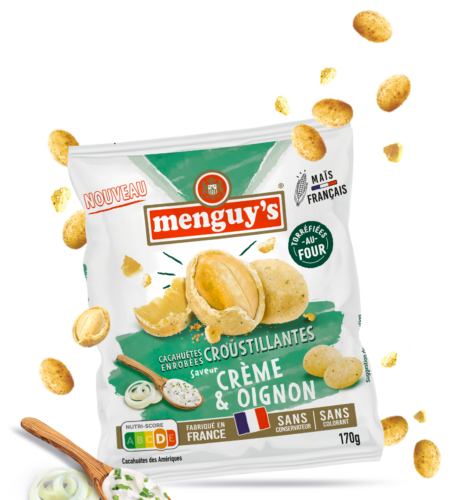 Produit Sour Cream & Onion Coated Peanuts