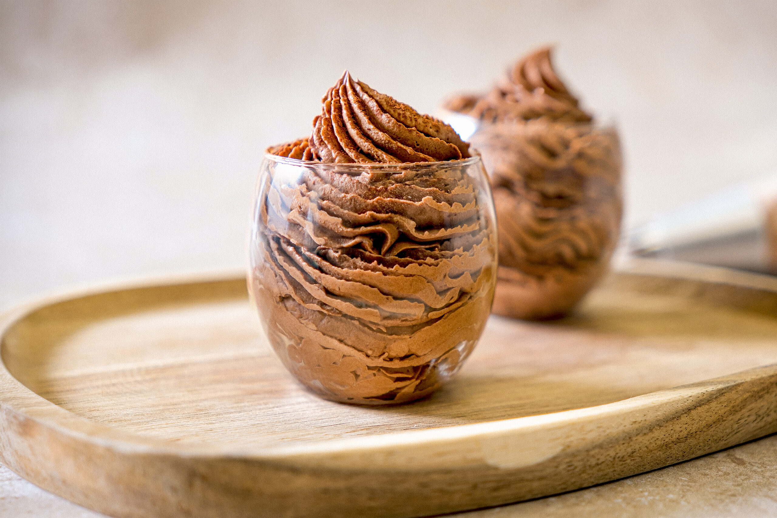 Mousse au chocolat en verrine pour Apéro Menguy's