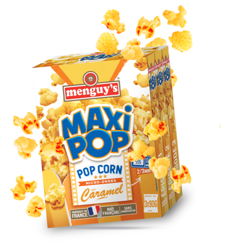  Produit Popcorn micro-ondes caramel 